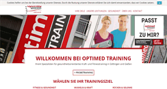 Desktop Screenshot of optimed-training.de